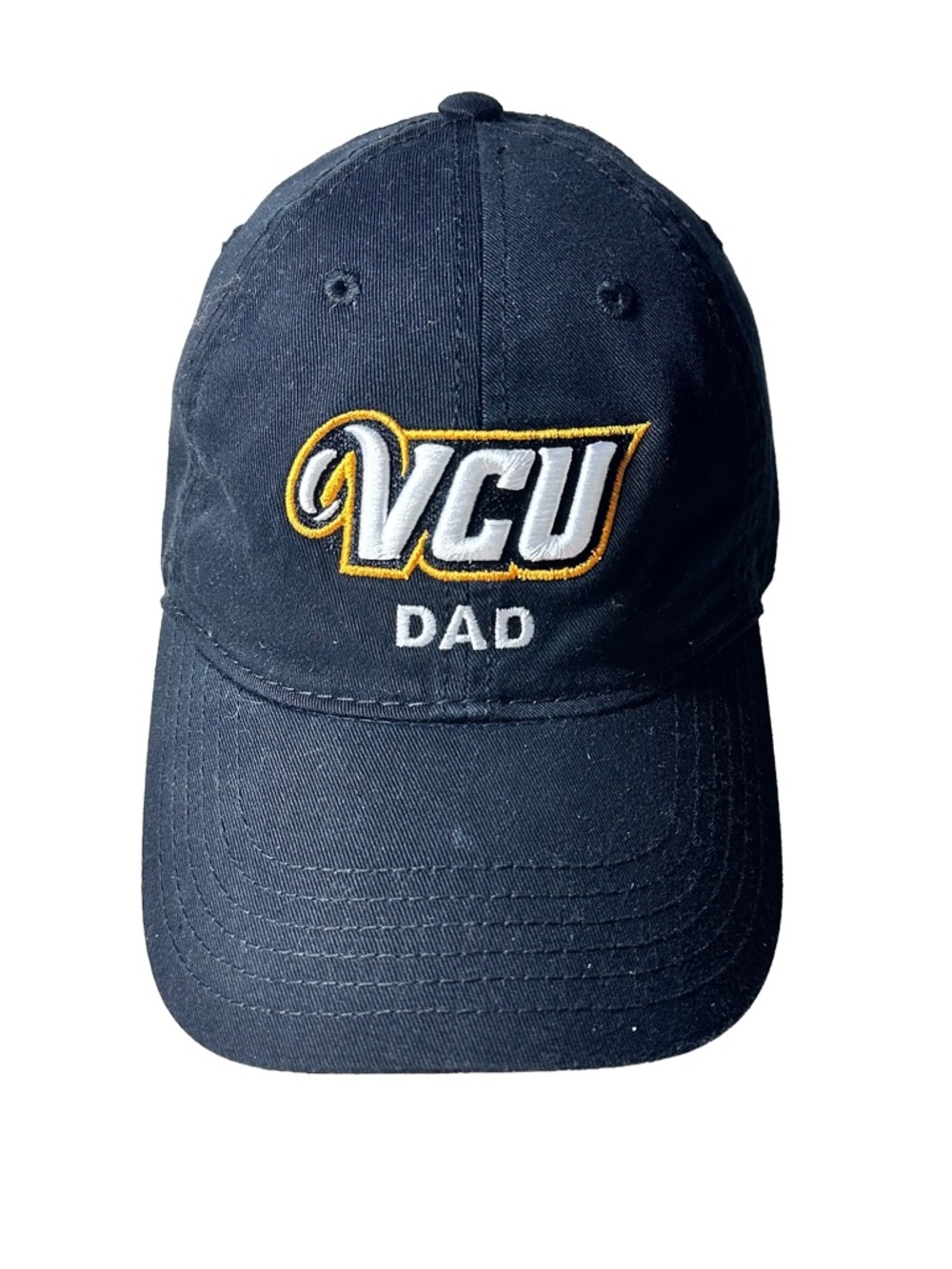VCU Dad Hat Cap Legacy 92 Black Cotton Virginia Commonwealth Rams RVA Richmond